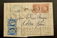 🇨🇵FRANCE 1873 Cover with Ceres Mix on Ultrafine Paper
