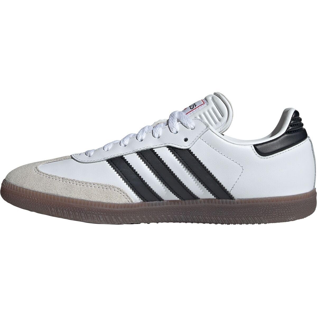 NWT Adidas Samba Indoor Unisex Sneakers White Black Red Size 13 thumbnail 4