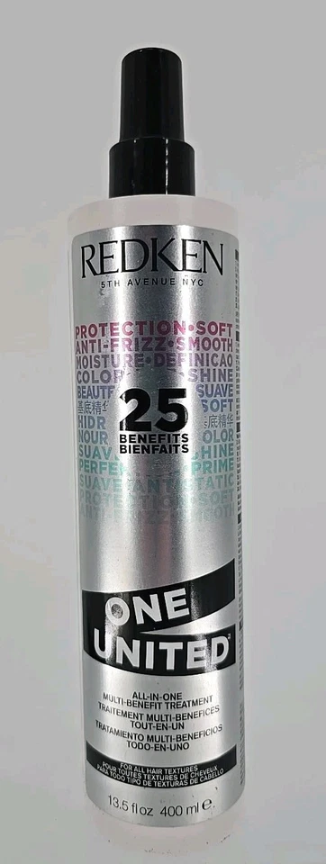 Spray de tratamiento multibeneficio REDKEN One United, 13,5 fl oz Foto 2 de 4