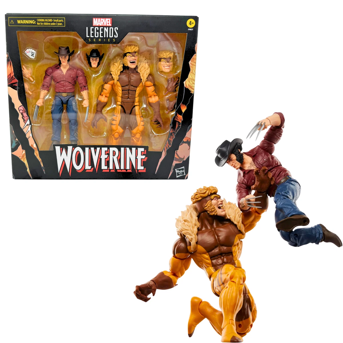 Marvel Legends Wolverine 50th Anniversary Logan vs Sabretooth 2