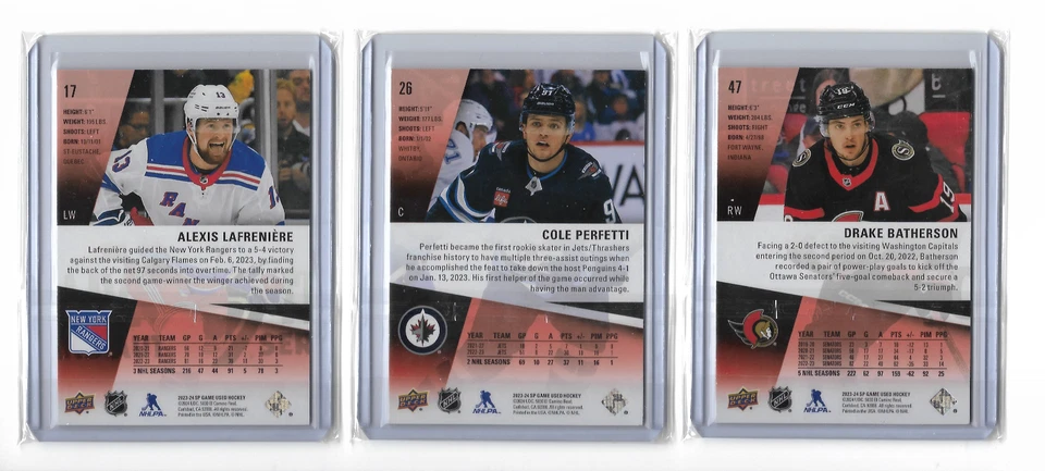 2023-24 UD SP GAME USED RED BASE PARALLEL - INCLUDING ALL-STARS - DROP DOWN LIST - Image 2 of 4