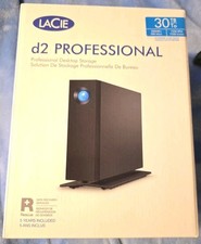 LaCie 30tb d2 Professional 30 TB PROFESSIONAL USB-C 3.2 GEN HARD DRIVE SEAGATE 