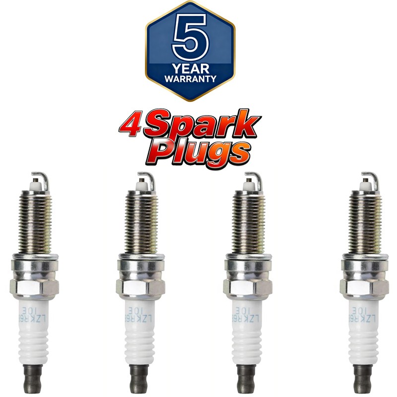 4PCS SPARK PLUGS NICKLE CORE FOR HYUNDAI ELANTRA 2011-2022 SET 18858-10090