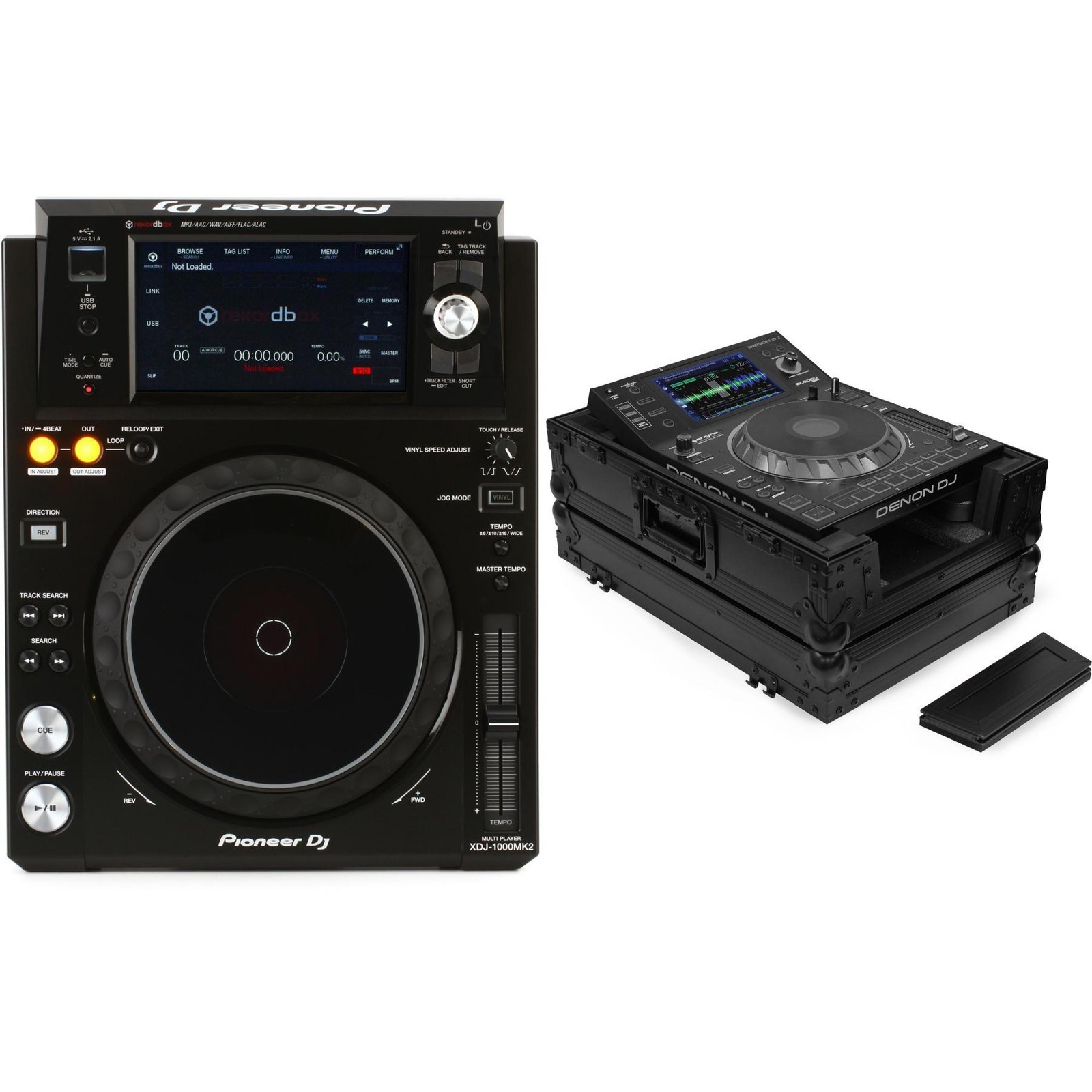 Цифровой диджейский медиаплеер Pioneer DJ XDJ-1000MK2 и жесткий чехол Odyssey 236090₽