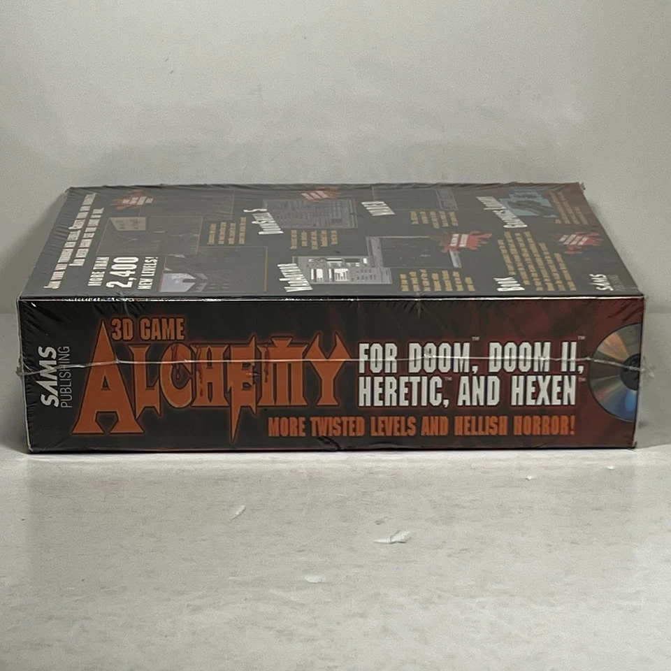 3D Game Alchemy For Doom Doom 2 Heretic Hexen 1996 New Sealed - Image 4 of 4