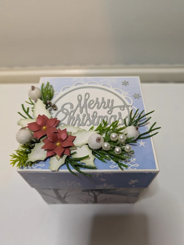 Handmade Card Box Christmas Gnome - Image 2 of 4