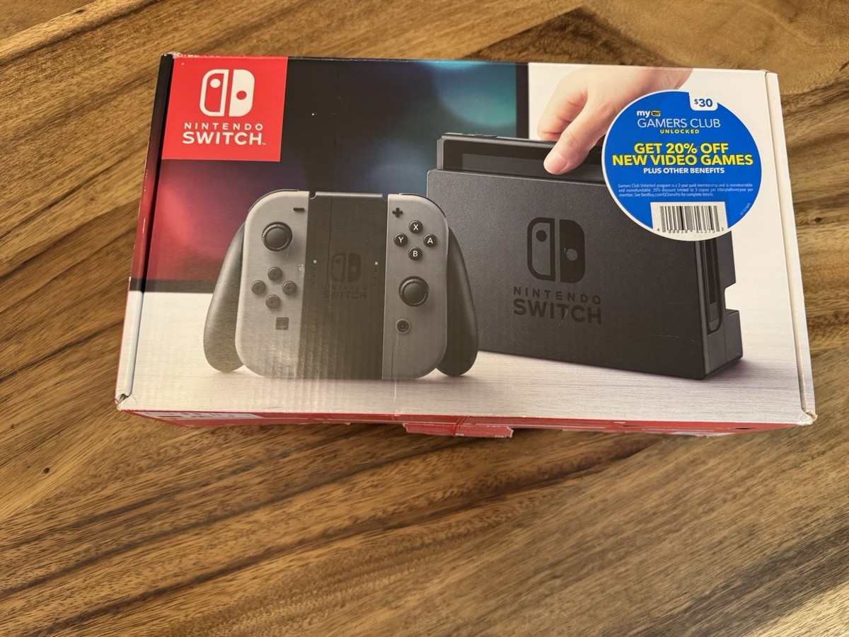 Empty-Nintendo Switch Original Console Box (2017) Box only | eBay