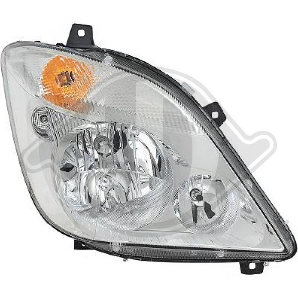 1663080 Scheinwerfer Rechts FüR MERCEDES-BENZ Sprinter 3,5-T Bus (906)-image