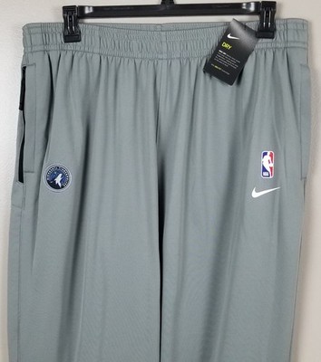 NIKE MINNESOTA TIMBERWOLVES WARM UP PANTS NBA TEAM ISSUED GREY NEW (SIZE 3XL)
