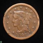 Photo of a 1848-P Large Cent from an eBay listing that sold on Jul 20, 2026