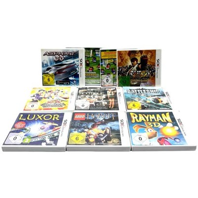 Nintendo 3DS Leerhüllen/Wechselhüllen   10× originale 3DS-Hüllen gereinigt