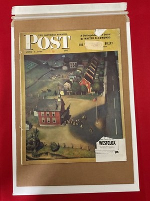 1945 The Saturday Evening Post Magazines - Rockwell, Clymer, Schaeffer, Alajalov