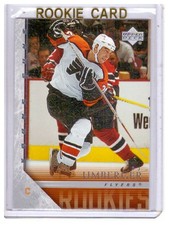 R.J. Umberger 2005-06 Upper Deck Young Guns Rookie Card #449