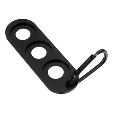 Pool Stick Joint Protector Holder Black Aluminum Alloy For Billiard Cue