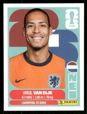 2026 USA Fifa World Cup Panini Sticker VIRGIL VAN DIJK NETHERLANDS NED3