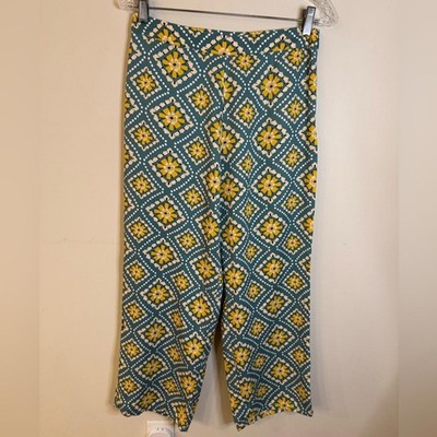 O Neil tropical floral cropped pants SZ 29  waist