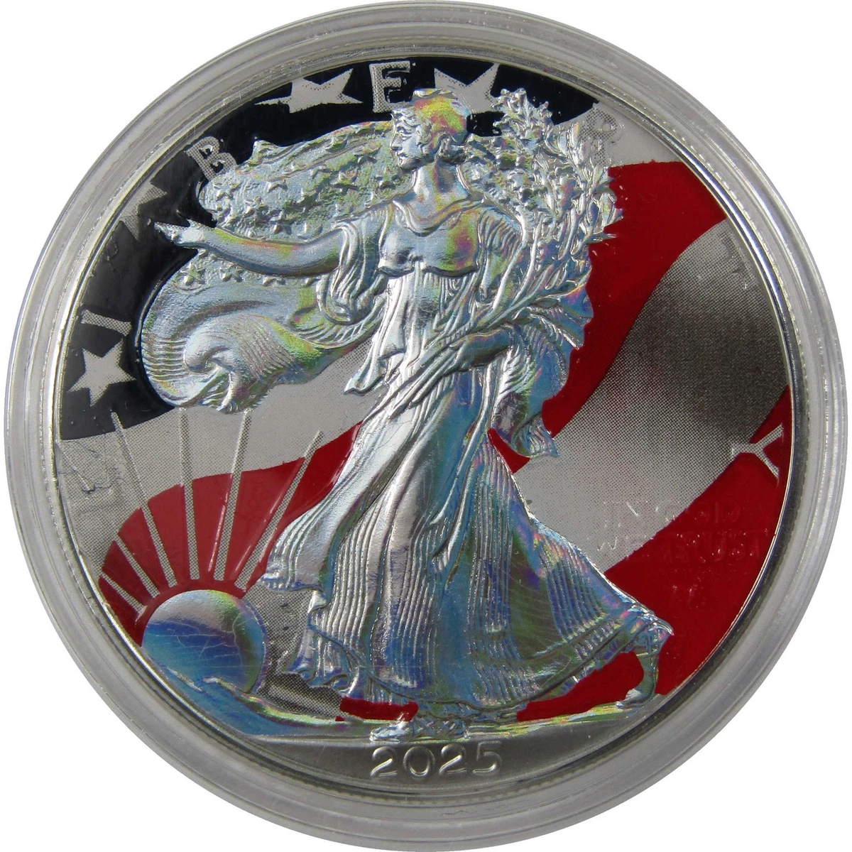 Colorized Silver Eagle for sale | eBay