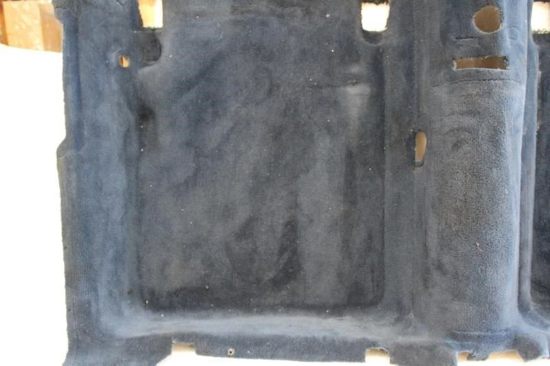 1986 1987 1988 1989 MERCEDES 420SEL REAR CARPET FLOOR BLUE - Image 4 of 4