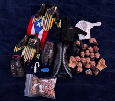 AEW JAZWARES Wrestling Action Figure Fodder Hands Attire Gear