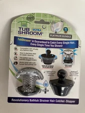 Tub Shroom Ultra Strainer Hair Catcher for Shower/Bathtub, Stainless Steel