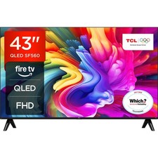 TCL 43SF560-UK 43 Inch QLED Full HD Smart TV Bluetooth WiFi