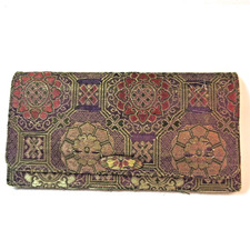 Vintage Wallet Purse Brocade Clutch - SELLER PAYS US TARIFFS