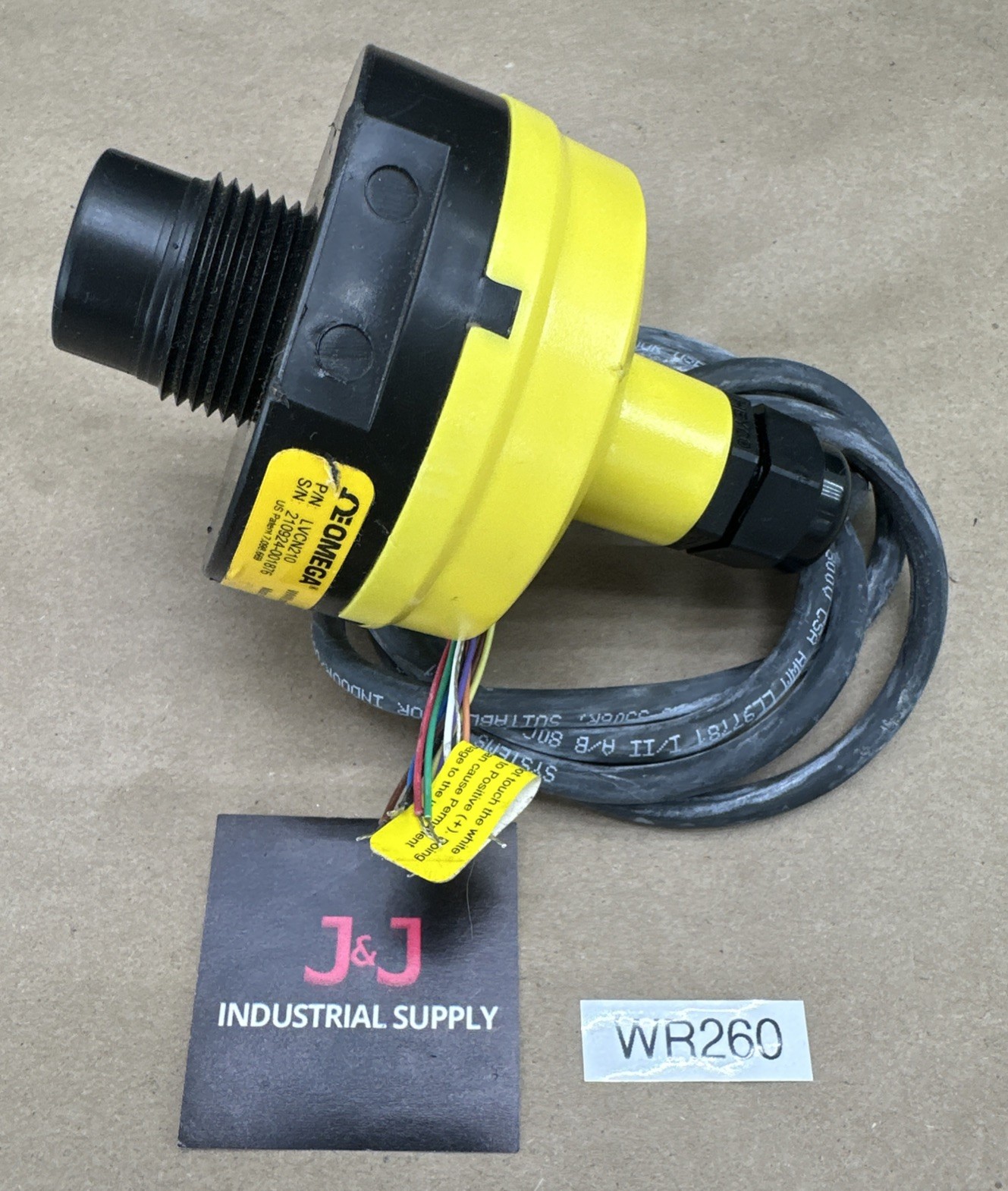 Omega Flowline LVCN210 Multi-Function Ultrasonic Liquid Lvl Sensor Transmitter