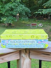 Lot Set of 3 Readers Digest Vintage Songbooks Family Songbook of Faith and Joy