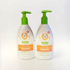 2 Babyganics Tots 2 - In - 1 Curly Shampoo and Conditioner Apricot Chamomile