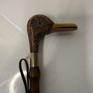 Duck Head Shoe Horn Vintage Made In Italy 18" Long