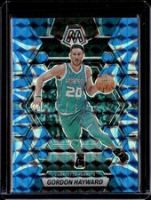 2022-23 Panini Mosaic #127 Gordon Hayward Reactive Blue