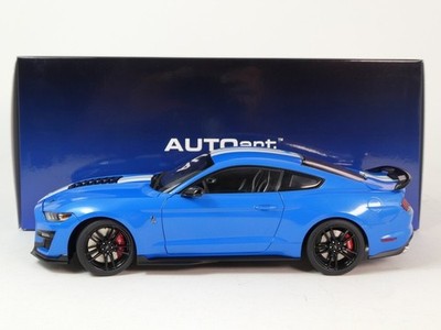 AUTOart Ford MUSTANG Shelby GT500 Grabber Blau 2023 1/18 73094