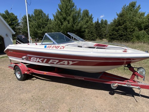 Ski Ray Sea Ray 2018 Mercury 175 Less Than 10 Hours On Motor Trailer Excellent