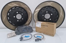 Genuine Audi Front Brake Discs Pads & Wear Sensors | A8 Q7 Q8 Etron | 400x38mm
