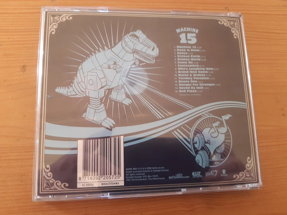 Millencolin - Machine 15  neuwertige Indie CD - Bild 2 von 2