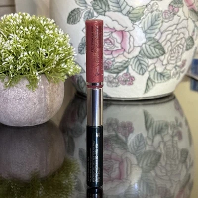 Clinique Long Last Glosswear Lip Gloss 07 BONFIRE/High Impact BLACK Mascara DUO - Image 1 of 4