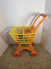 Vintage 1972 Mattel Tuff Stuff Super Shopper Shopping Cart w/ 12 Accessories