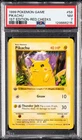 1999 Pokemon 1st Edition Shadowless Red Cheeks Pikachu # 58 PSA 7