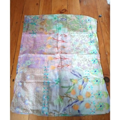 Natural Life Boho Floral Patchwork Twin Fitted Sheet Standard Pillowcase Cotton