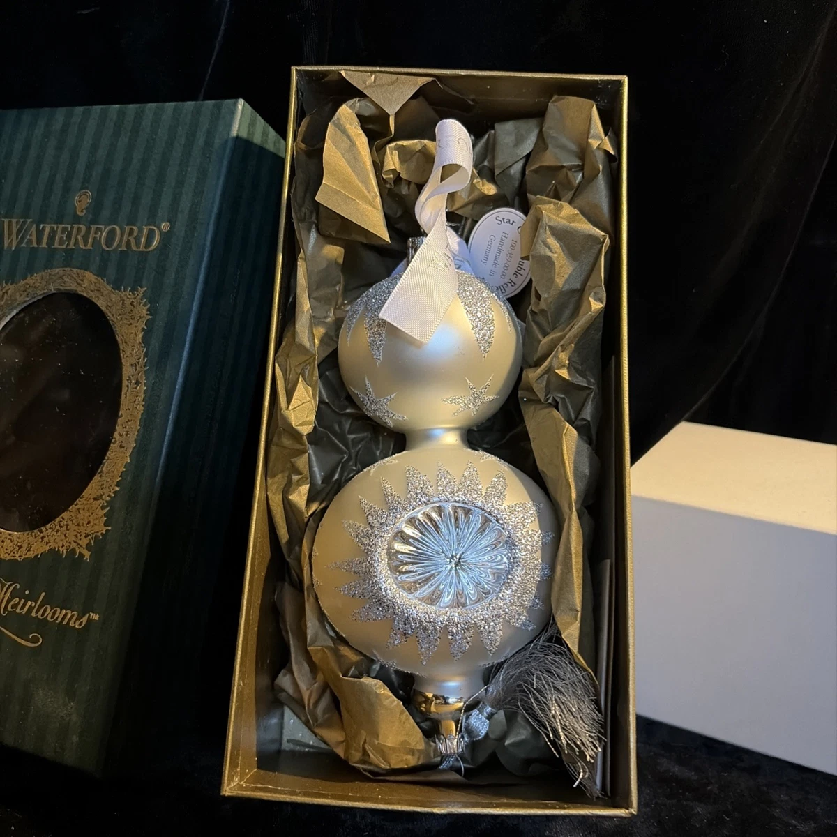 Waterford Holiday Heirlooms In Santa Christmas Ornaments (1991-Now