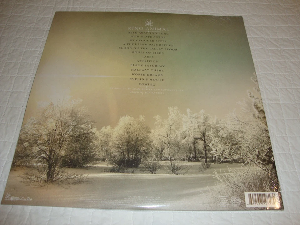 Soundgarden King Animal 180-gram vinyl LP sealed - Image 4 of 4