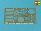 GRILLES/MESH FOR GERMAN TANK DESTROYER JAGDPANTHER AUSF G2 #35G35 1/35 ABER