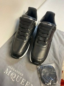 alexander mcqueen trainers black