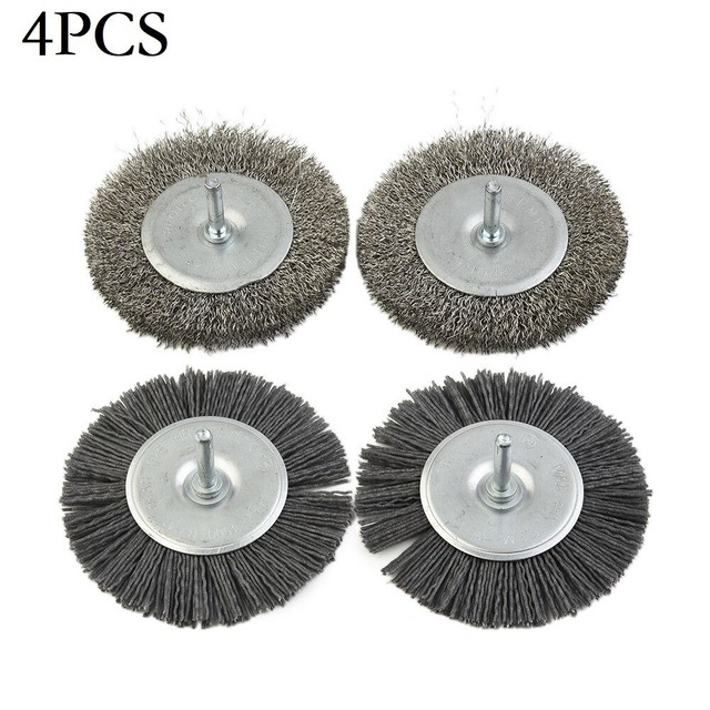 Brand New Wire Brush Metal Brush Electric Joint Brush Spare Parts 100mm Diameter Brand New Wire Brush Metal Brush Electric Joint Brush Spare Parts 100mm Diameter