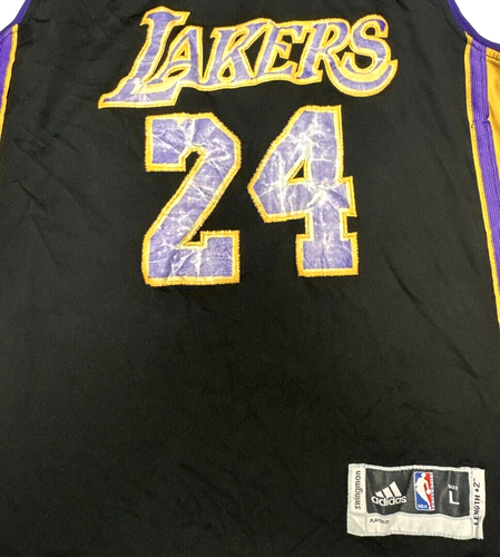 LA Lakers Kobe Bryant Herren Hollywood Nights Adidas Swingman Trikot #24 Large - Bild 2 von 4
