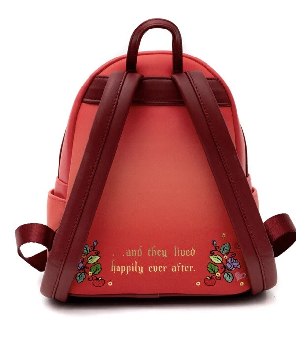 Loungefly Disney Princess Stories Series Snow White Mini Backpack EXCLUSIVE  NWT - Изображение 3 из 4