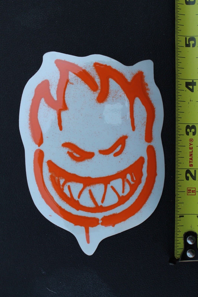 SPITFIRE Wheels Orange Graffiti Evil Fire Face OG Vintage
