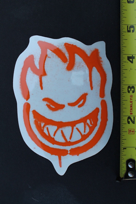 SPITFIRE Wheels Orange Graffiti Evil Fire Face OG Vintage