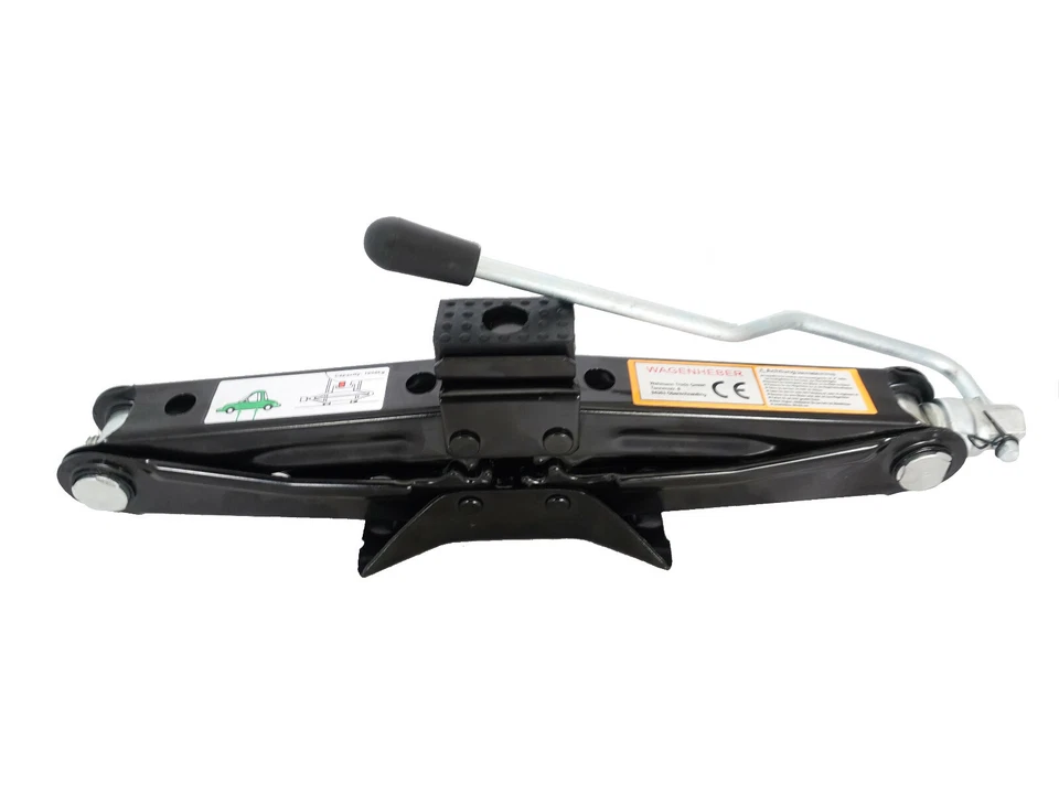 Scherenwagenheber 1500 kg Wagenheber niedrig 105 mm mit 17er Nußanschluß 