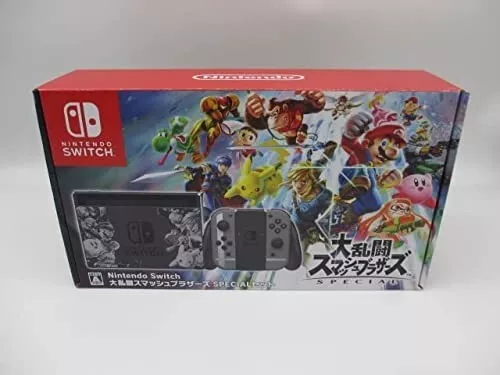 Nintendo Switch Super Smash Bros Ultimate Edition Console Bundle Used w/box